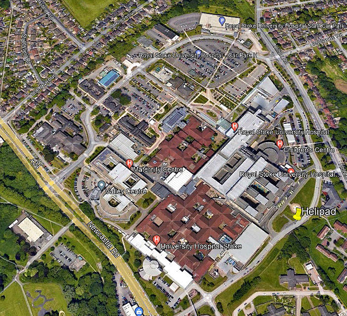 Royal Stoke University Hospital UK Airfield Guide   Imgexec 21435 