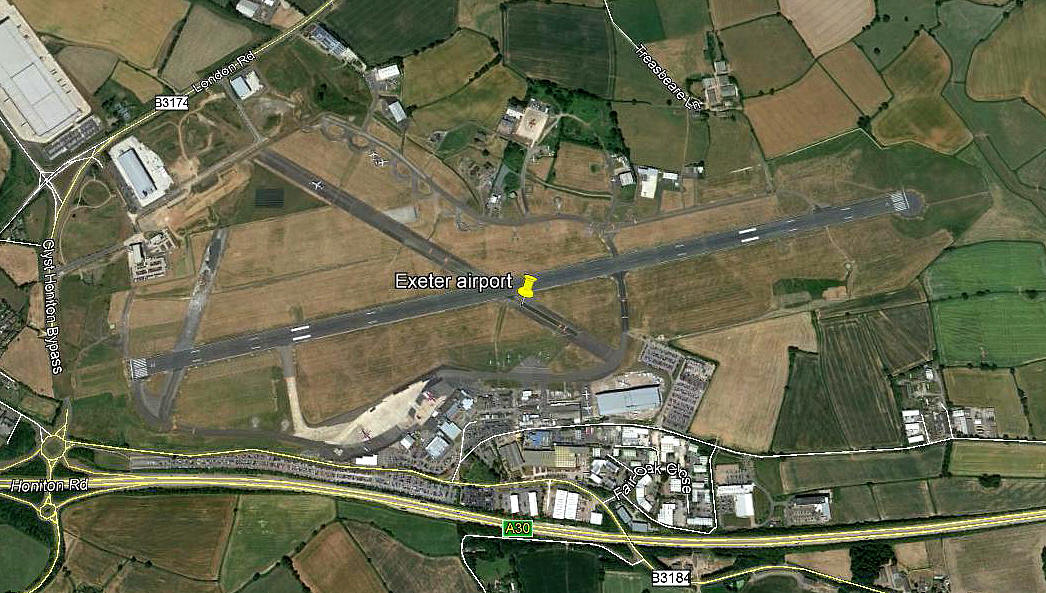 Exeter Airport Uk